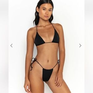 Gooseberry Intimates Halter neck Triangle Bikini Top
